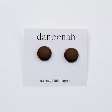 Dark Brown Hijab Magnets