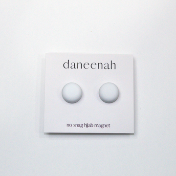 White Hijab Magnets
