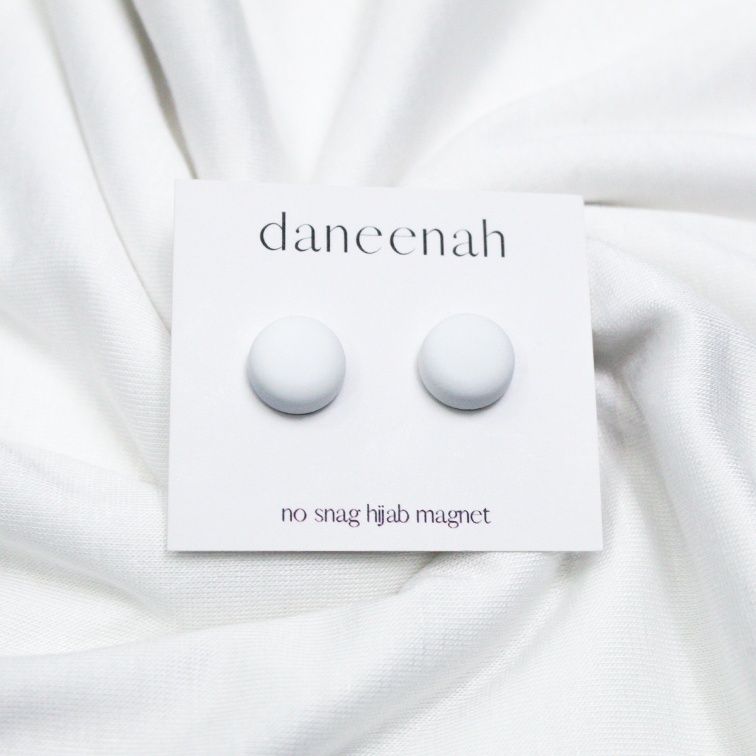 White Hijab Magnets