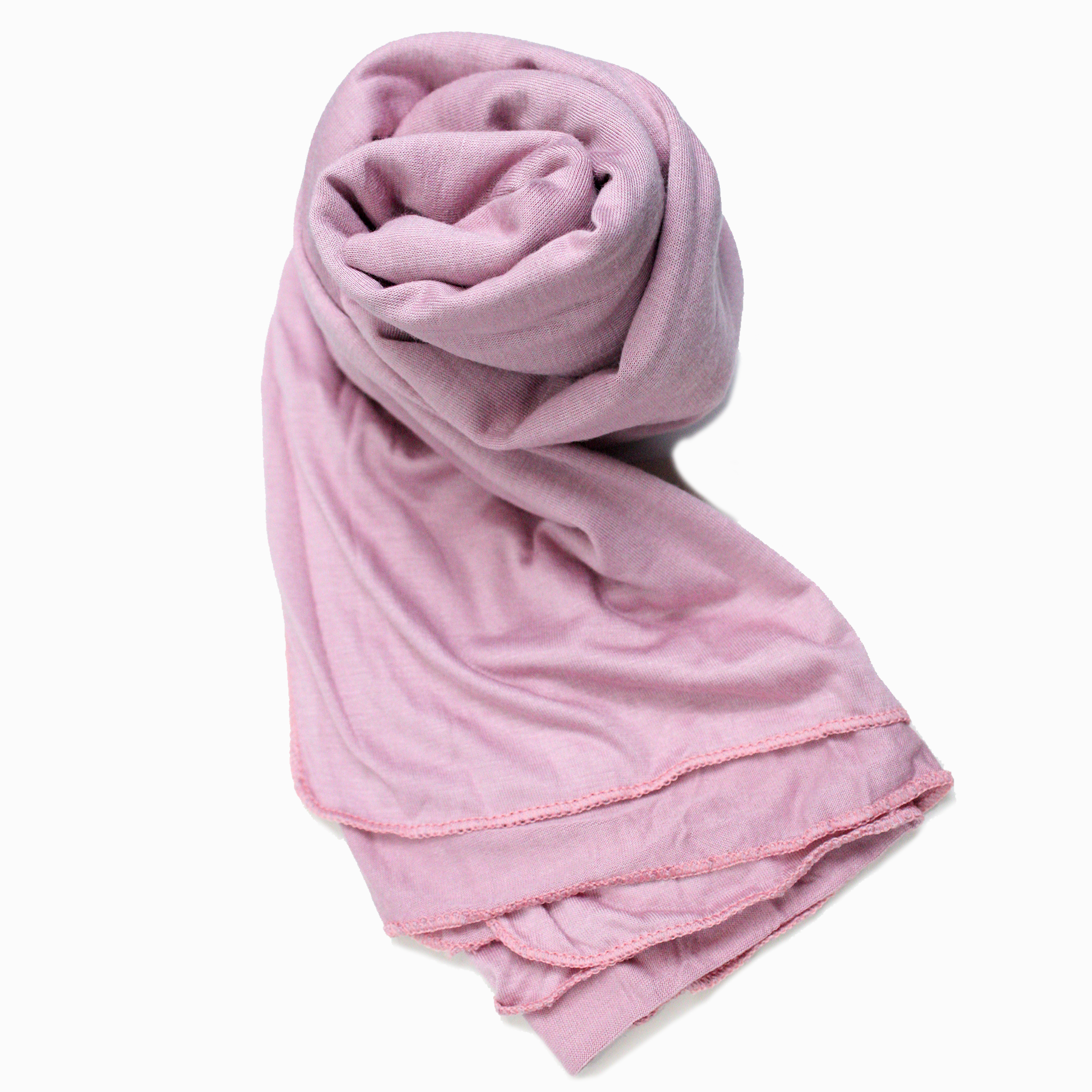 Pastel pink jersey hijab (small)